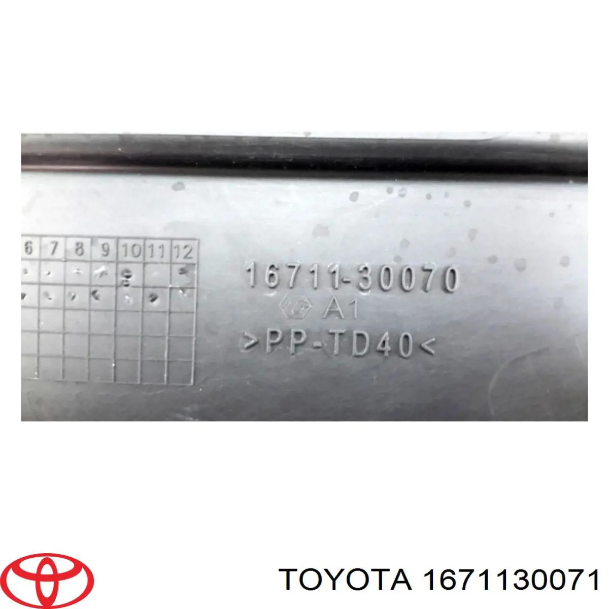  Toyota 1671130071 ціна, від 152.16 USD