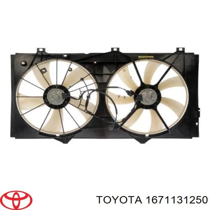 Купити Дифузор (кожух) радіатора охолодження Toyota Camry VI V40
