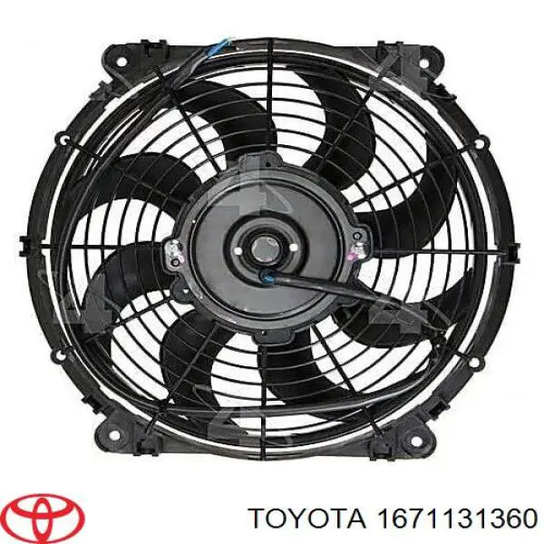 1671131360 Toyota Облицювання рамки радіатора