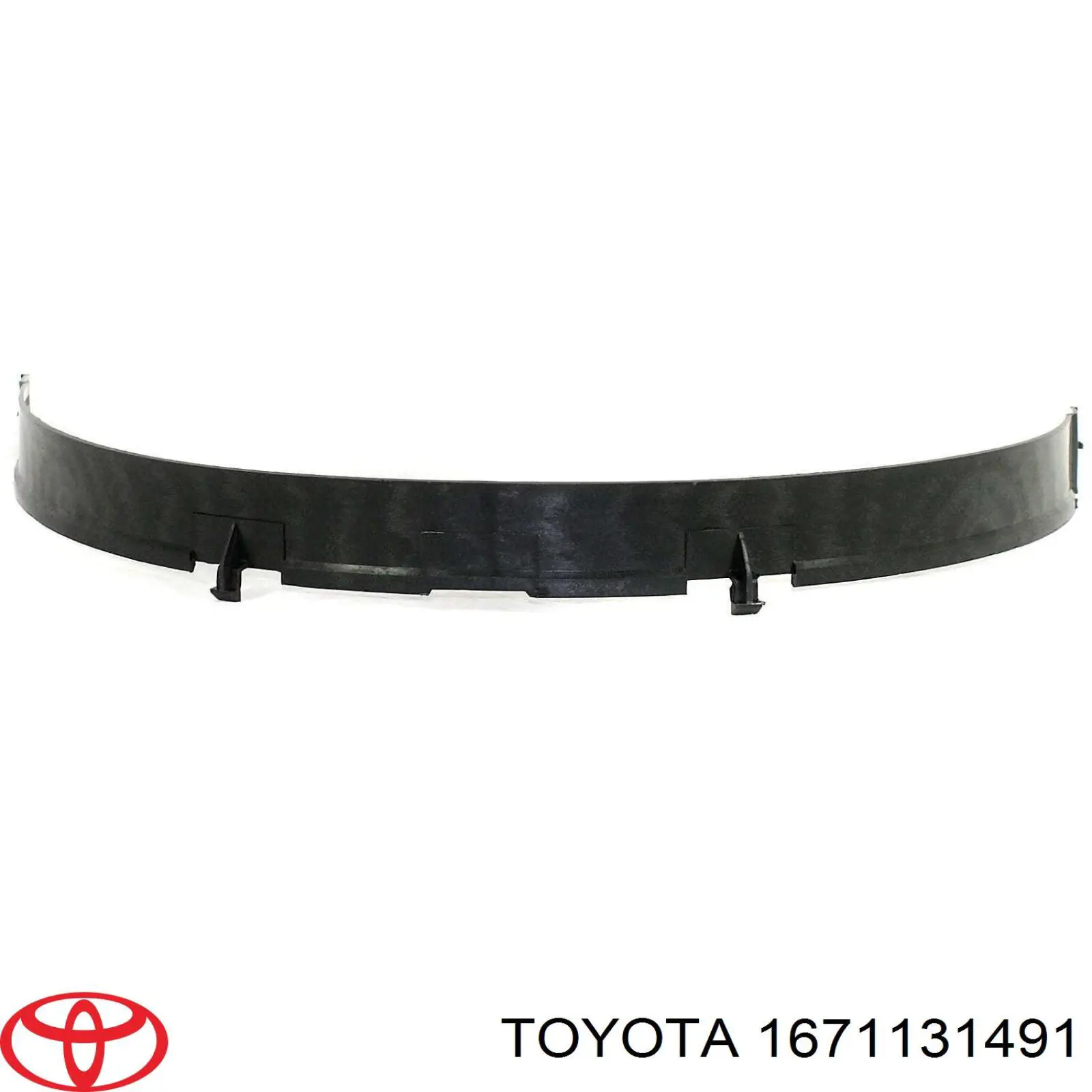 Дифузор (кожух) радіатора охолодження 1671131490 Toyota