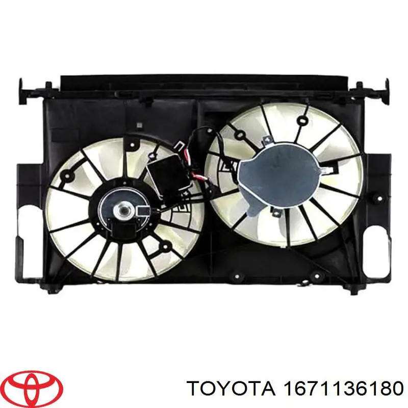 1671136180 Toyota Облицювання рамки радіатора