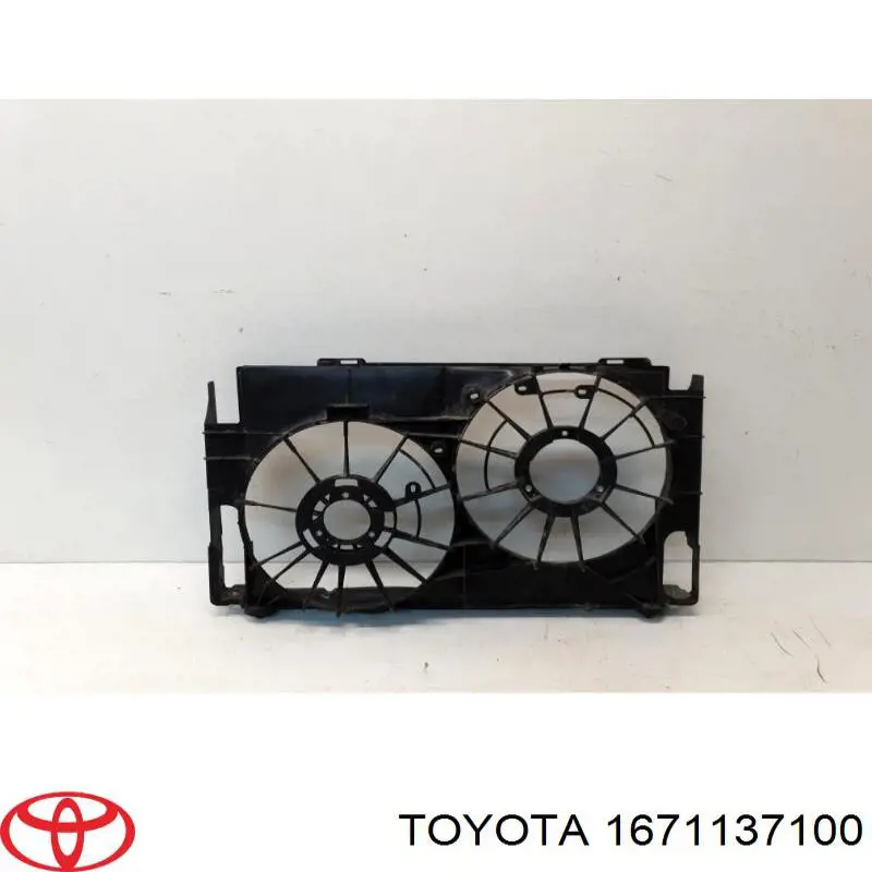 Дифузор (кожух) радіатора охолодження Toyota 1671137100 ціна, від 201.29 USD