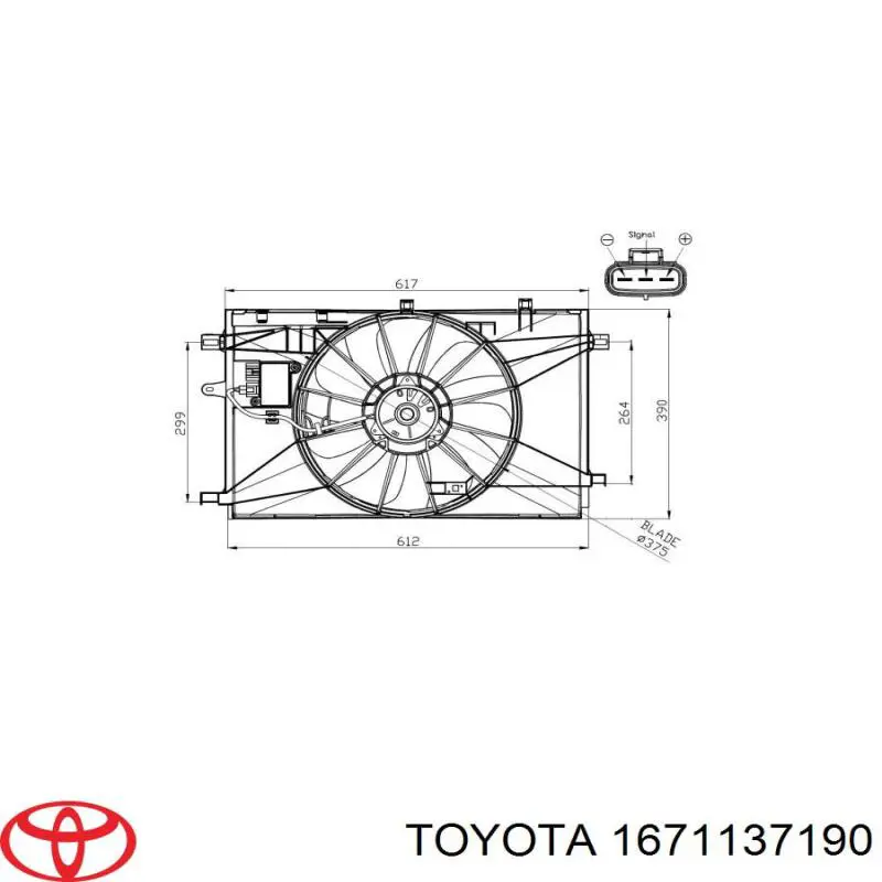  Toyota 1671137190 ціна, від 120.36 USD