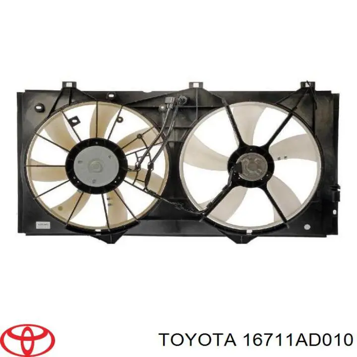  Дифузор (кожух) радіатора охолодження Toyota Avalon 