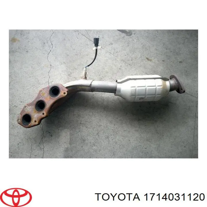Купити 1714031120 Toyota Конвертор-каталізатор, правий