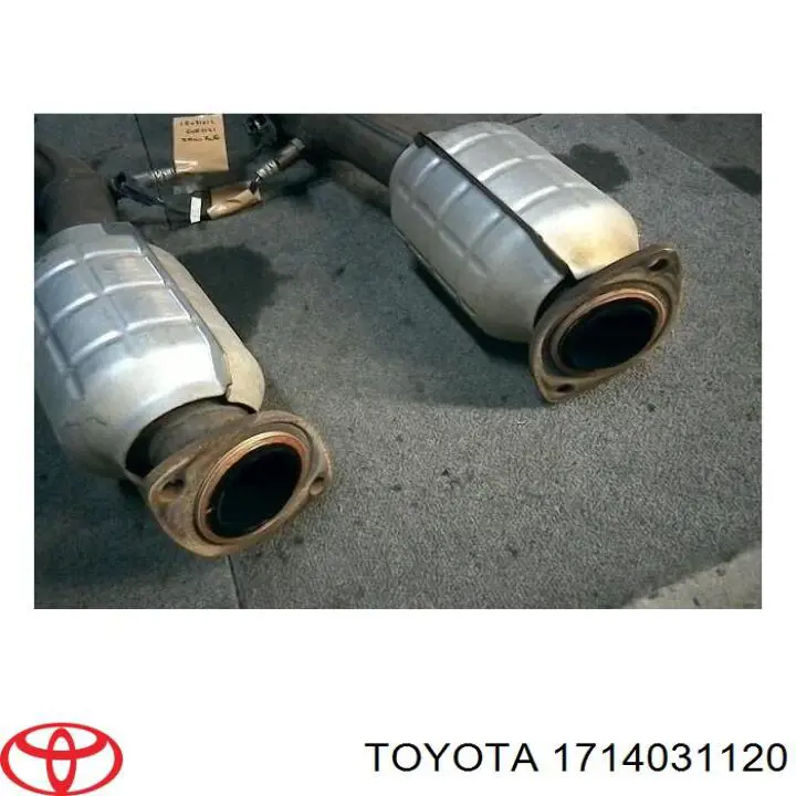 Конвертор-каталізатор, правий 1714031120 Toyota