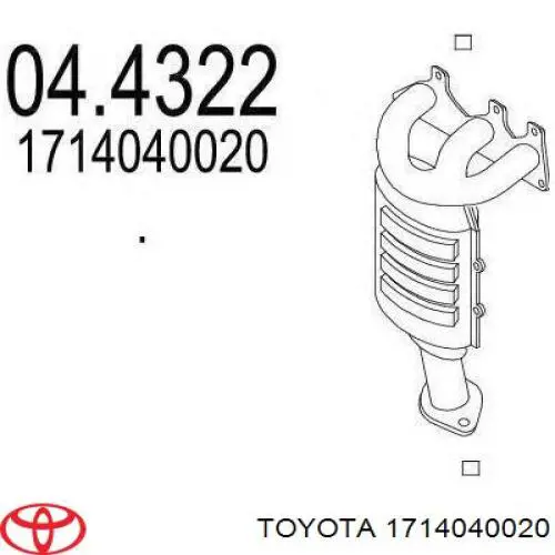 Купити 95162 AS/Auto Storm Перетворювач відпрацьованих газів