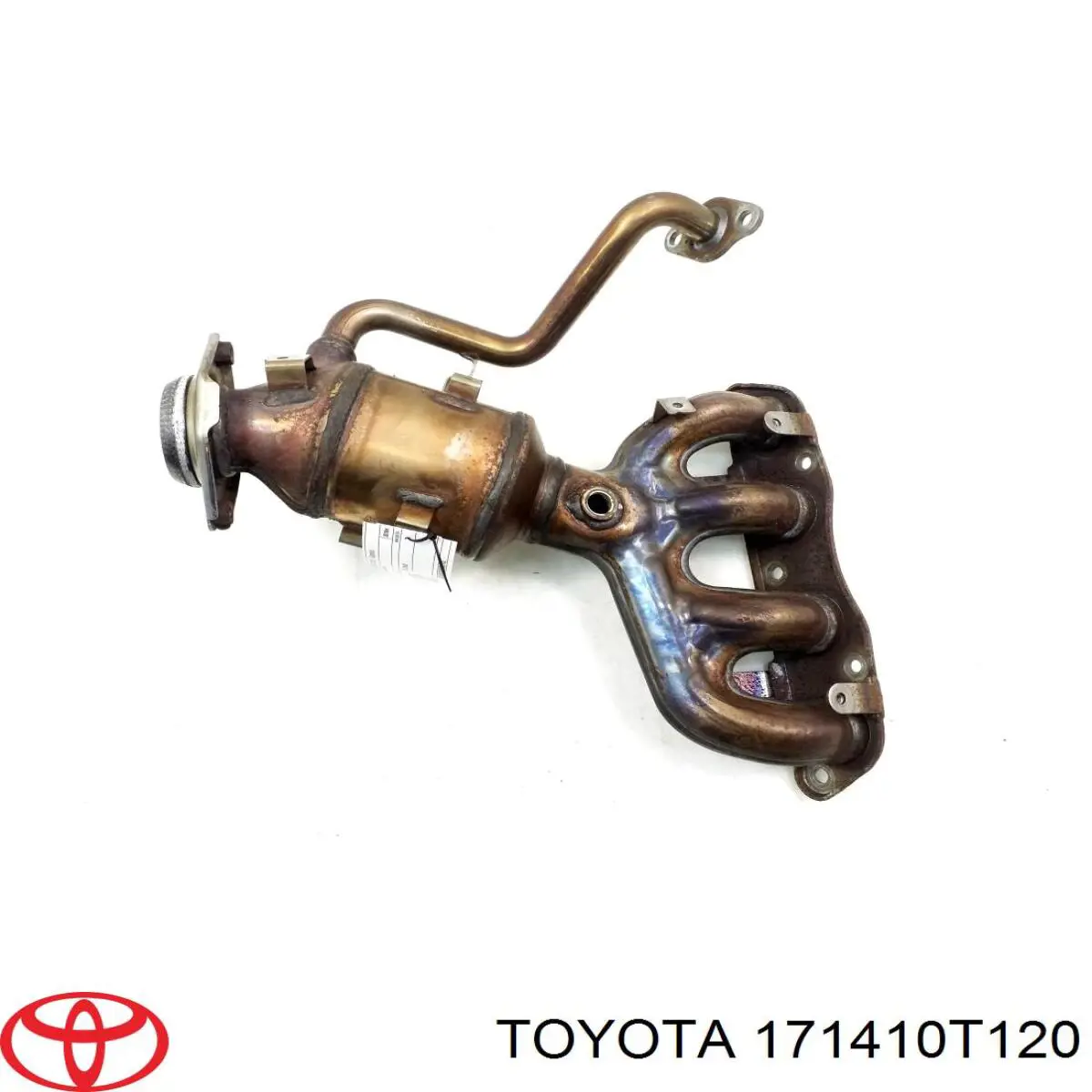 Газопроводи (колектор випускний) Toyota 171410T120 ціна, від 321.67 USD