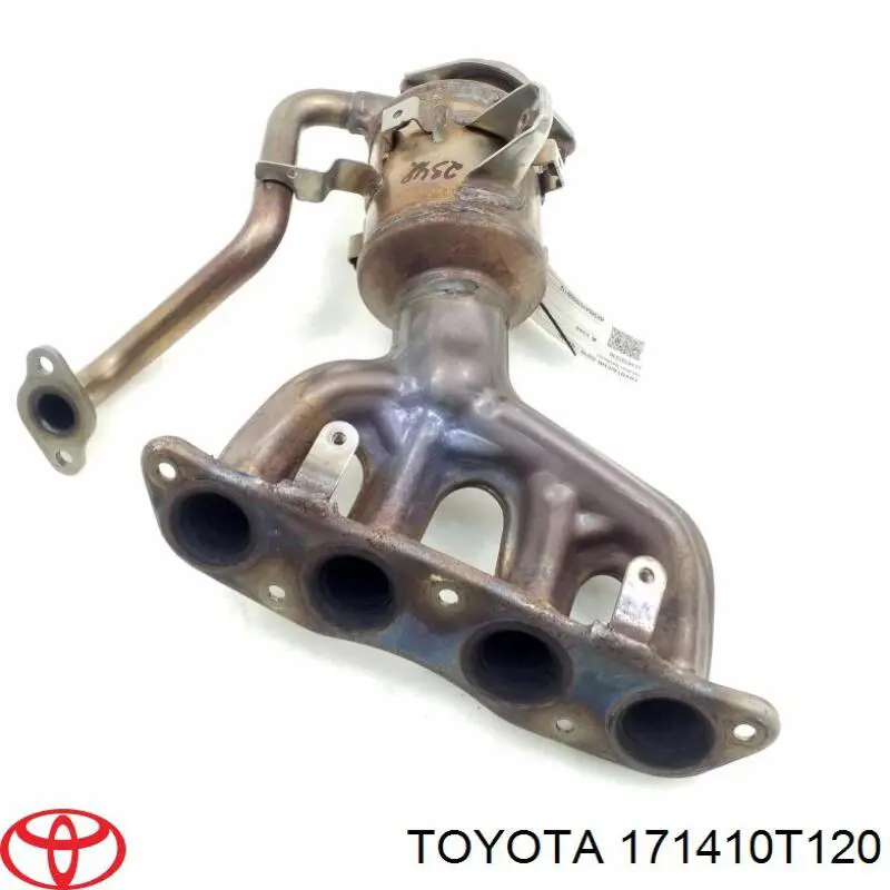 171410T120 Toyota Система випуску газів двигуна