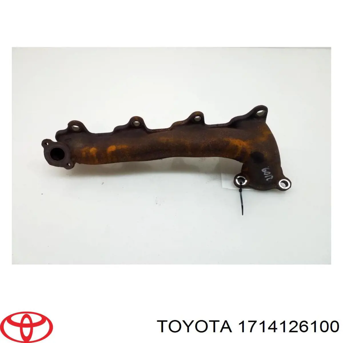 Газопроводи (колектор випускний) на Toyota Corolla VERSO R10