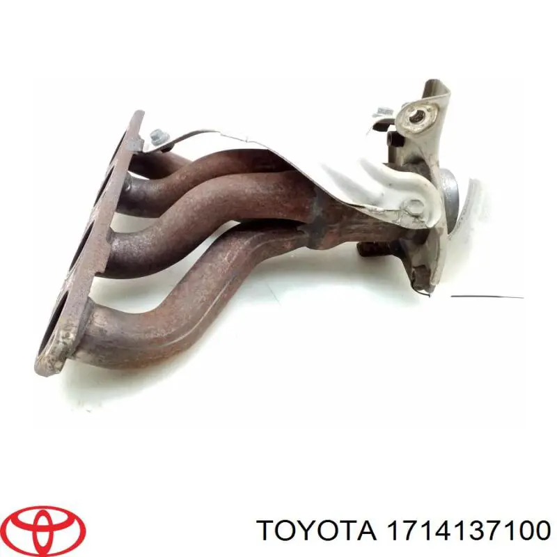 Купити 1714137100 Toyota Труба приймальна (штани) глушника, передня