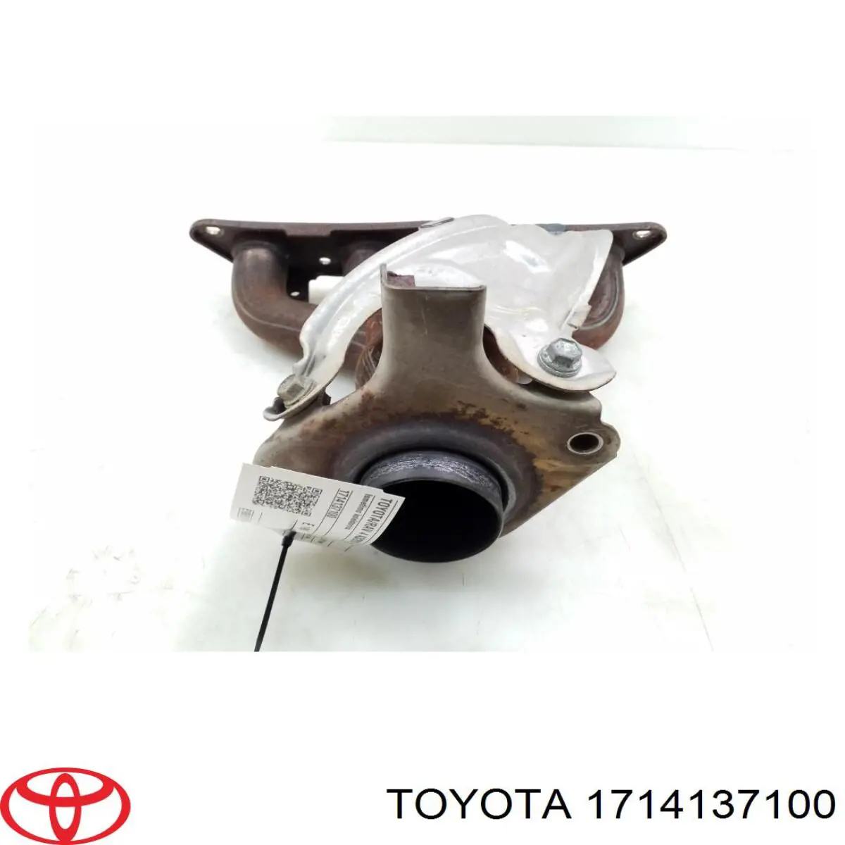 Труба приймальна (штани) глушника, передня Toyota 1714137100 ціна, від 81.11 USD