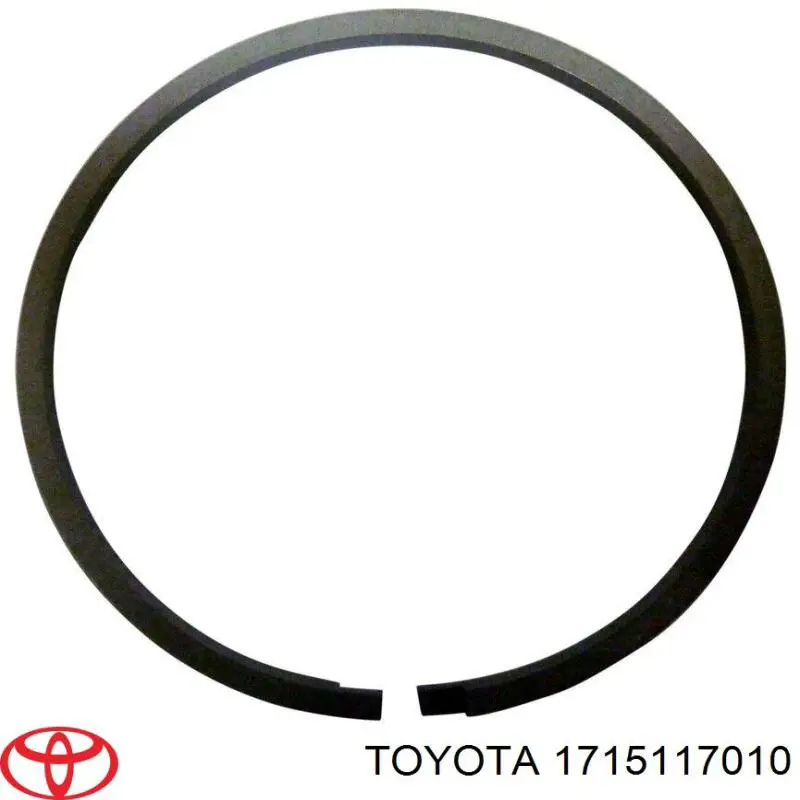 Прокладка масляного насосу 1715117010 Toyota