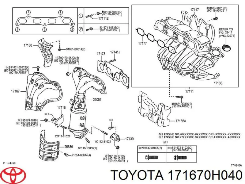  171670H040 Toyota