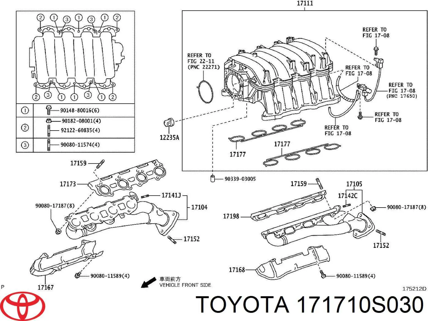 171710S030 Toyota 