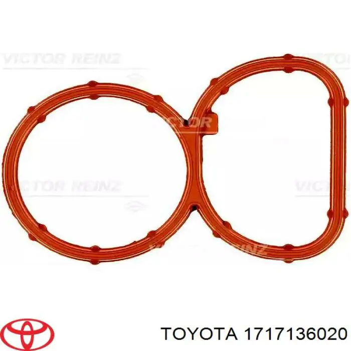 Прокладка впускного колектора Toyota 1717136020 ціна, від 10.09 USD