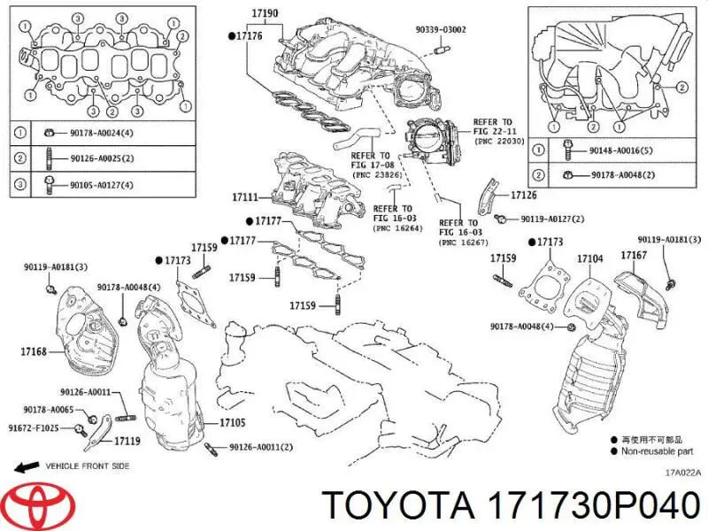  171730P040 Toyota