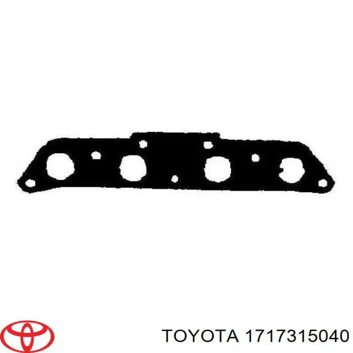 Прокладка колектора 1717315040 NIPPON MOTORS