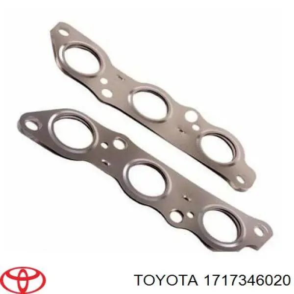 Прокладка випускного колектора Toyota 1717346020 ціна, від 17.55 USD