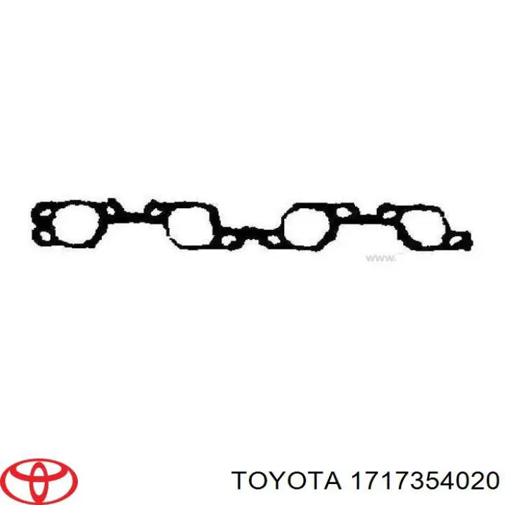 Прокладка випускного колектора 1717354020 Toyota