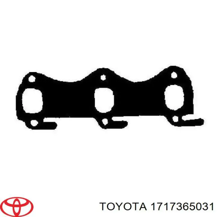 Прокладка випускного колектора, права Toyota 4 Runner (N130) (Тойота 4 раннер)