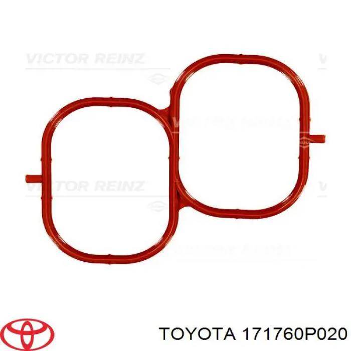 Прокладка впускного колектора, верхня Toyota Camry (V50) (Тойота Камрі)