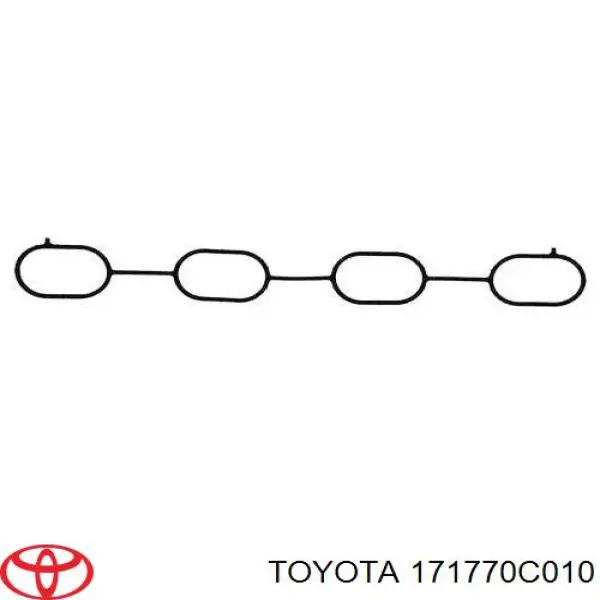 Прокладка впускного колектора Toyota Land Cruiser PRADO ASIA (J12) (Тойота Ленд крузер)