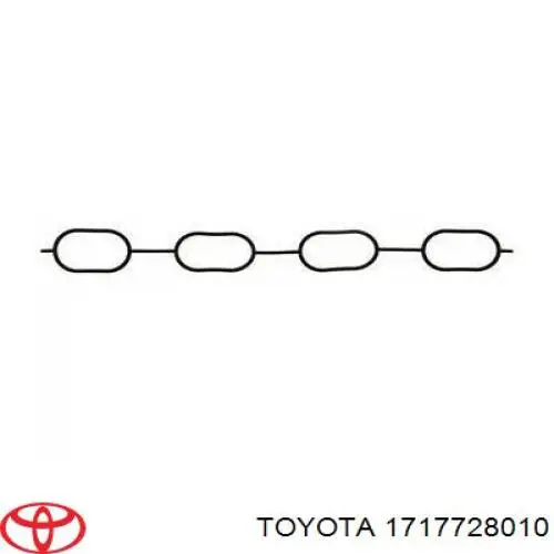 1717728010 Toyota прокладка впускного колектора