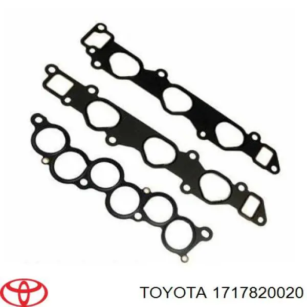 Купити 1717820020 Toyota Прокладка впускного колектора нижня ліва