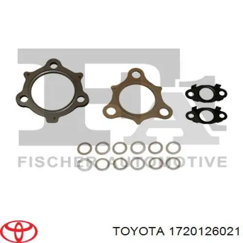 Турбіна Toyota 1720126021 ціна, від 170.65 USD