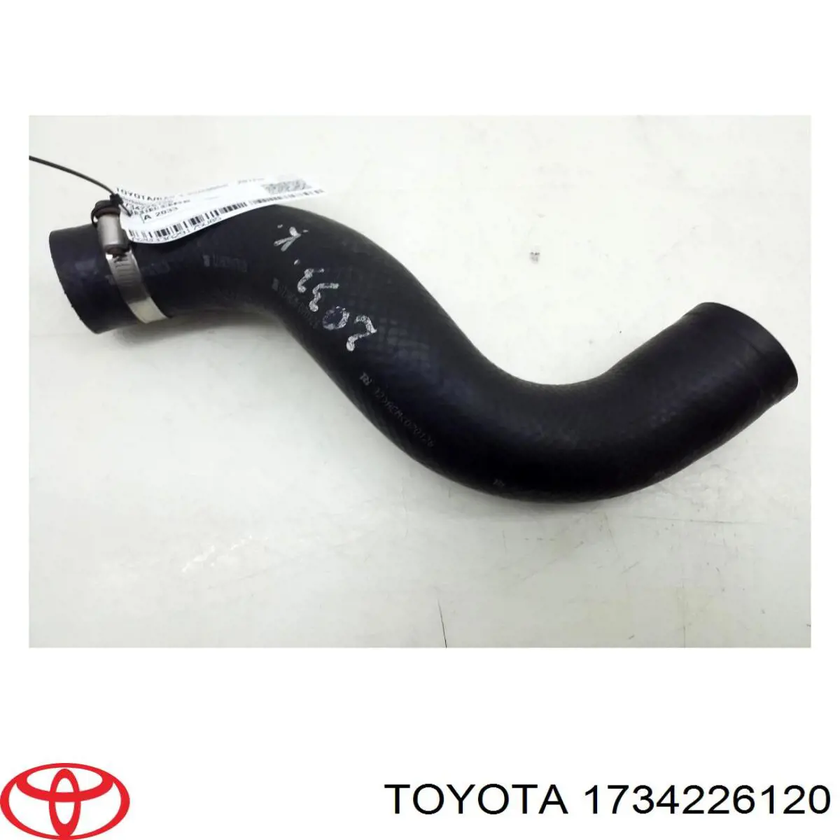 Шланг/патрубок интеркуллера Toyota 1734226090 ціна, від 22.57 USD