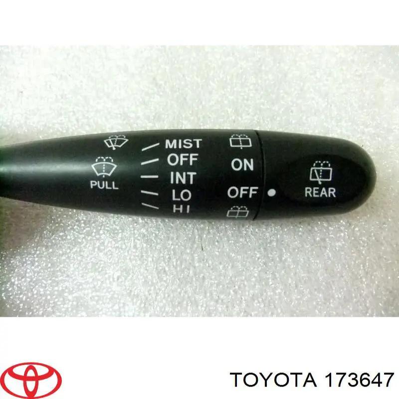 Перемикач підрульовий, правий Toyota 173647 ціна, від 8.45 USD