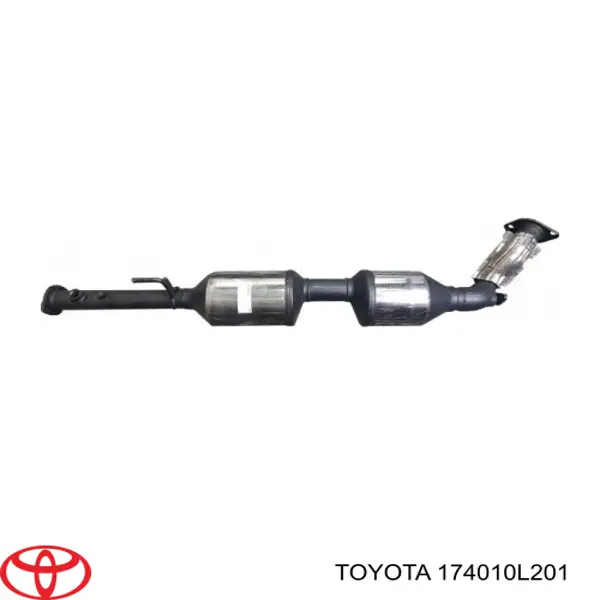 174010L201 Toyota Глушник передній