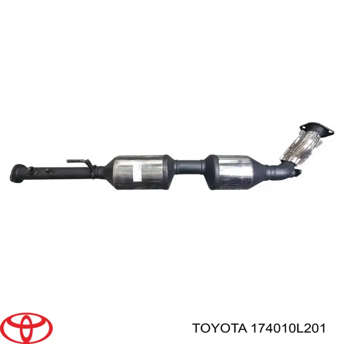 Глушник, передня частина Toyota 174010L201 ціна, від 2652.57 USD
