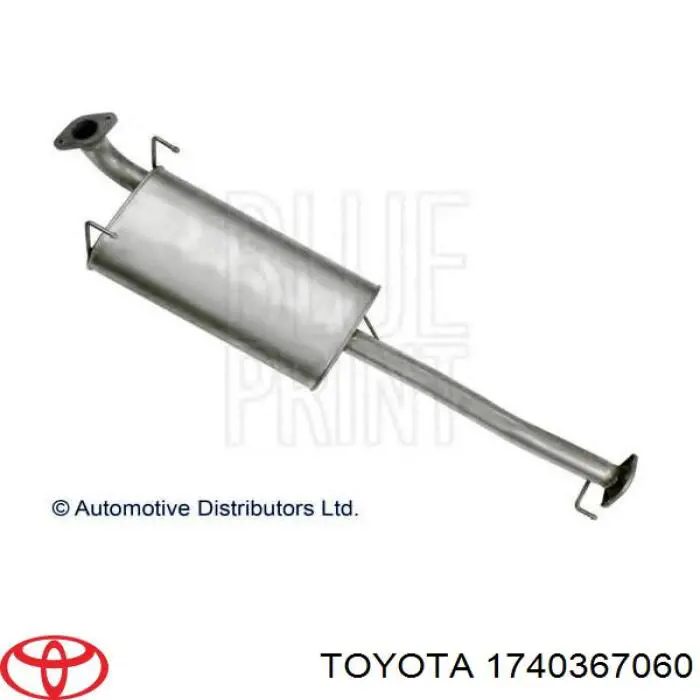 Купити 1740367060 Toyota Вихлоп