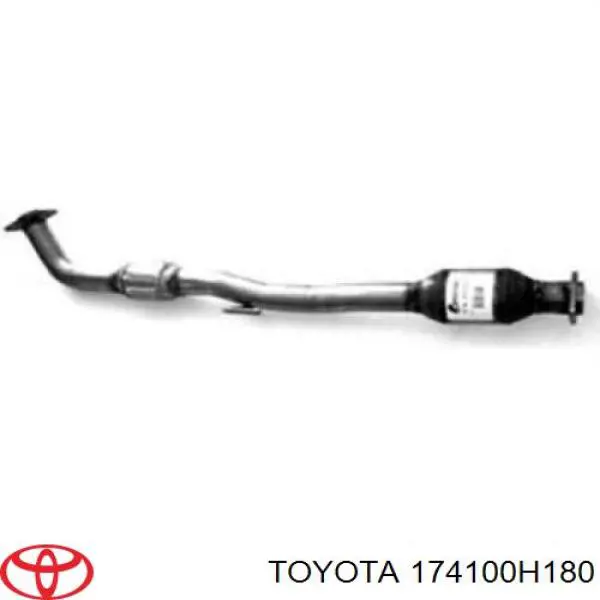 Труба приймальна (штани) глушника, передня Toyota 174100H180 ціна, від 101.35 USD
