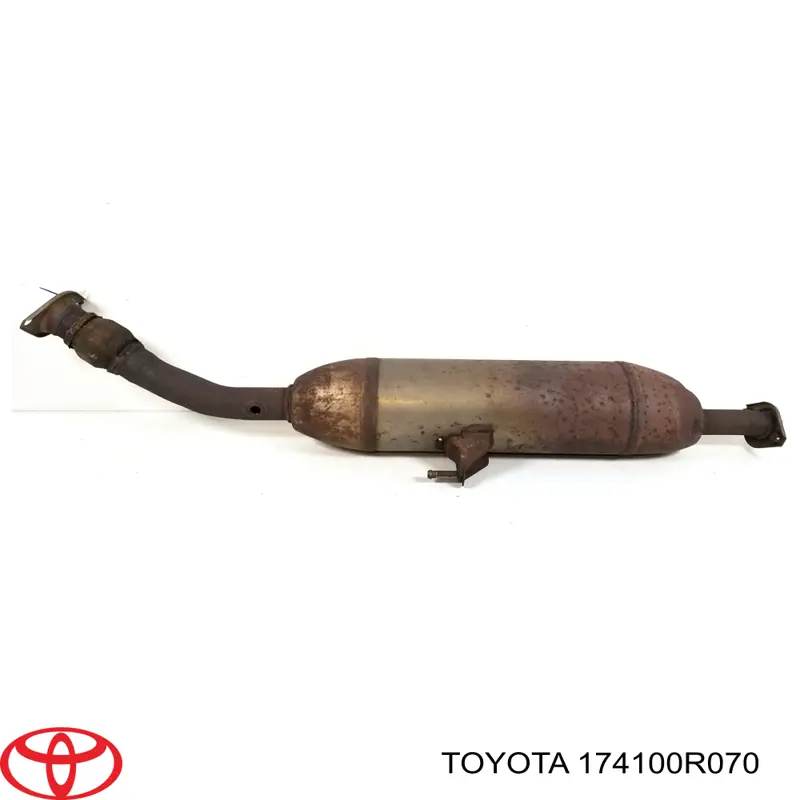 Глушник, передня частина Toyota 174100R070 ціна, від 300.88 USD