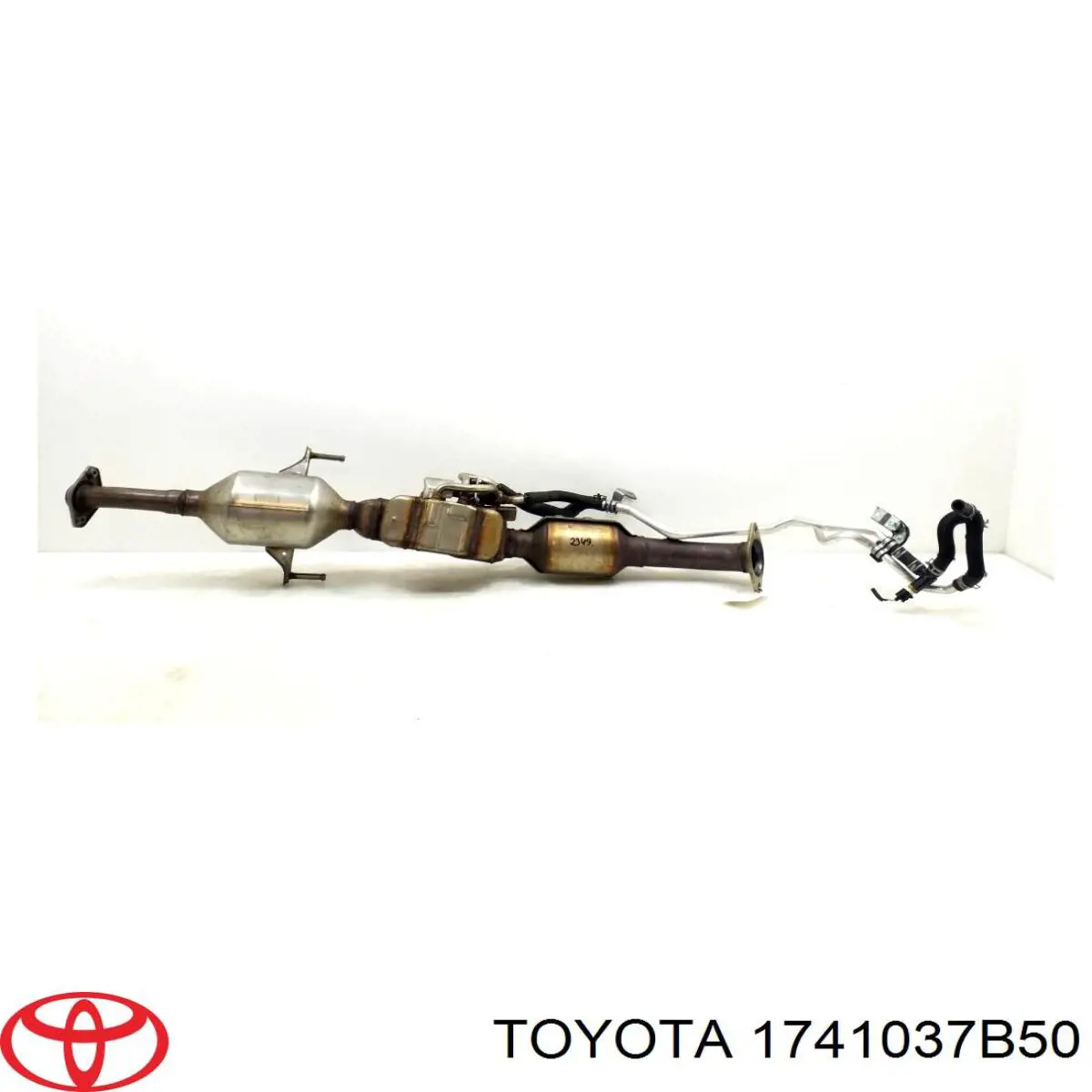 Глушник Toyota 1741037B50 ціна, від 506.19 USD