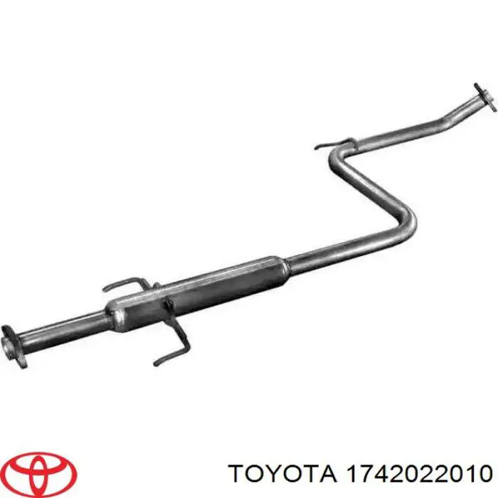 Глушник, передня частина Toyota 1742022010 ціна, від 31.89 USD