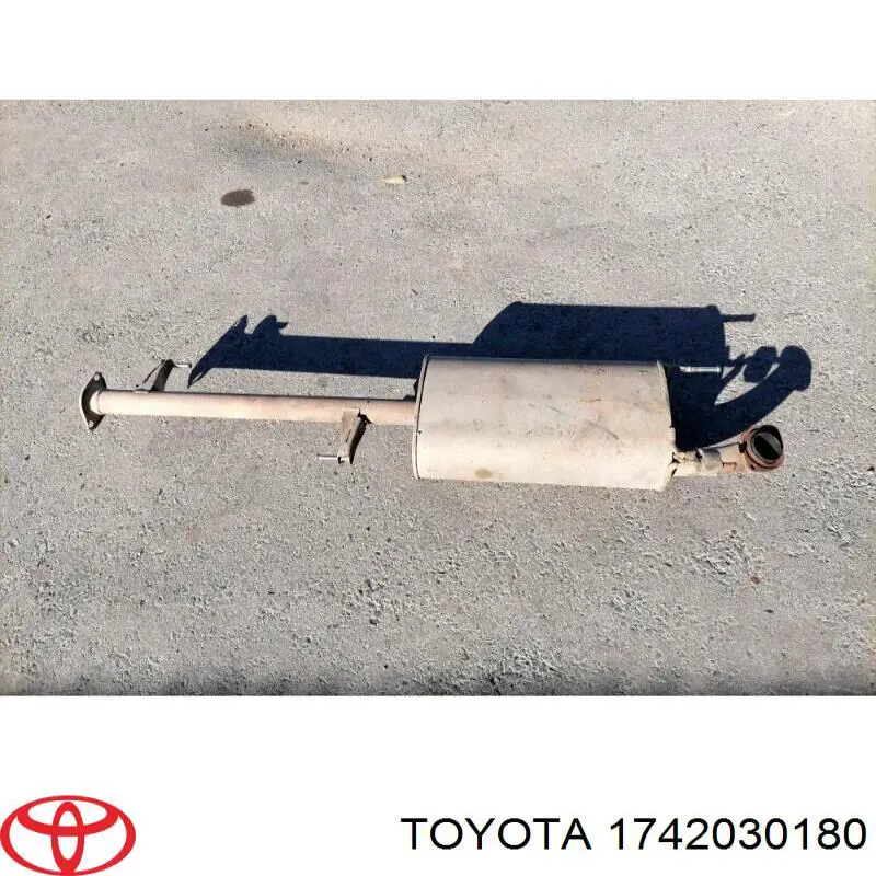 1742030180 Toyota Середній глушник