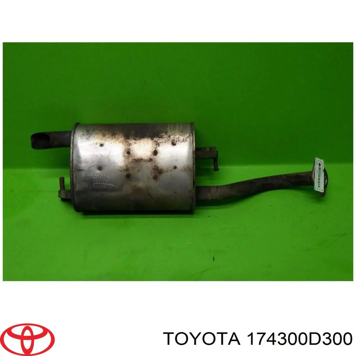 Вихлопна труба Toyota 1743022460 ціна, від 89.79 USD