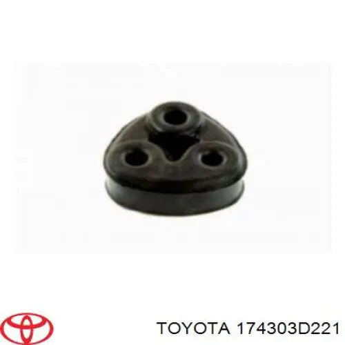 Глушник, задня частина на Toyota 4Runner (N130)
