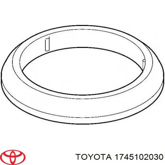 1745102030 Toyota прокладка прийомної труби глушника