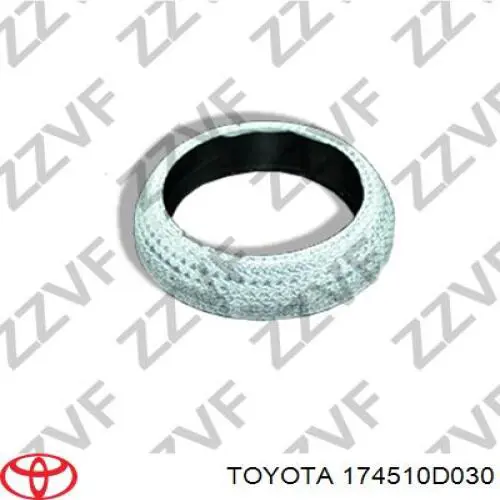 Прокладка глушника 174510D030 Toyota