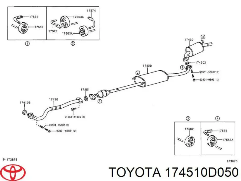 Купити 18229S5DA01 Honda 