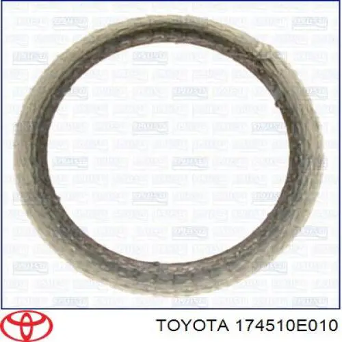Кільце приймальні труби глушника ущільнювача Toyota 174510E010 ціна, від 2.10 USD