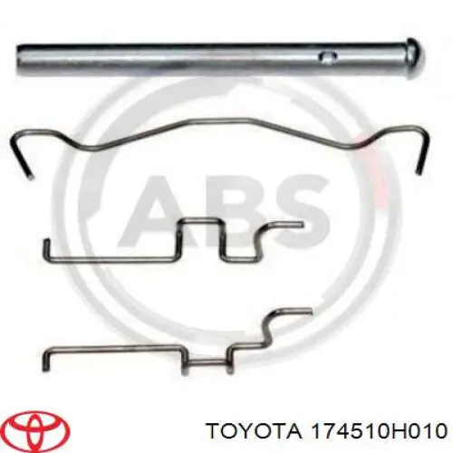 Кільце приймальні труби глушника ущільнювача Toyota 174510H010 ціна, від 12.75 USD