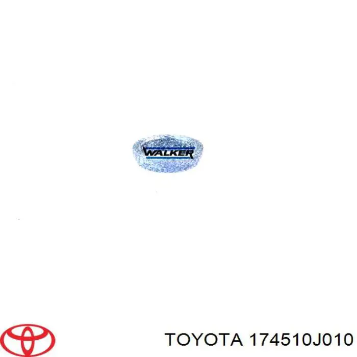Кільце приймальні труби глушника ущільнювача Toyota 174510J010 ціна, від 2.45 USD