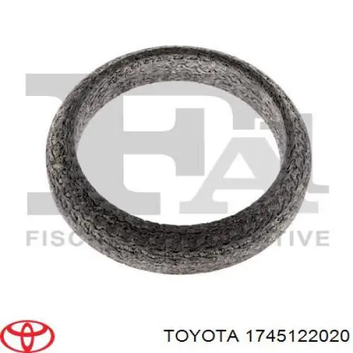 1745122020 Toyota прокладка прийомної труби глушника