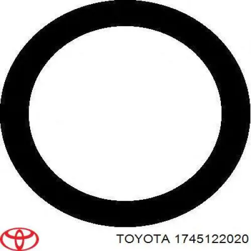 Прокладка прийомної труби глушника Toyota 1745122020 ціна, від 7.52 USD